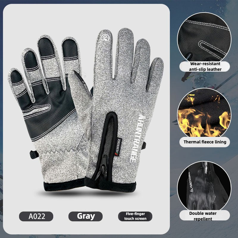 Crestsport™ Outdoor Heated Gloves Windproof and Waterproof