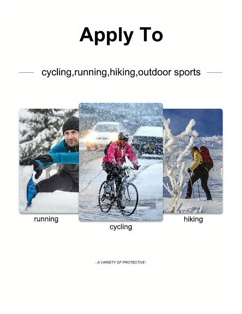 Waterproof Warm Touch Screen Gloves For Running Cycling Driving Skiing
