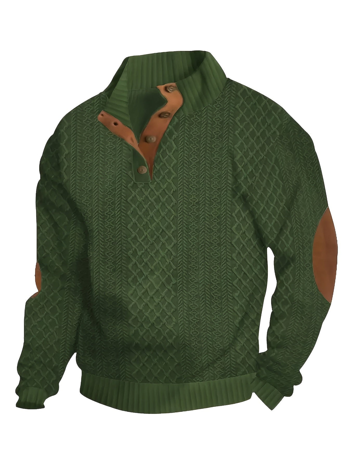 Men’s Stand Collar Casual Shirt – Modern Outdoor Style