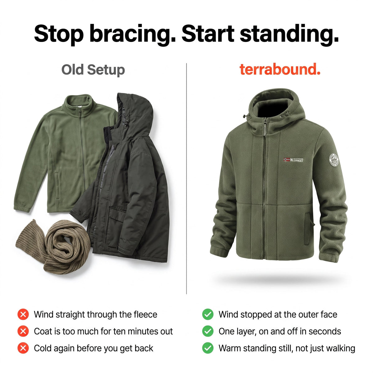 Crestsport  Ultra-Cozy Winter Fleece Jacket