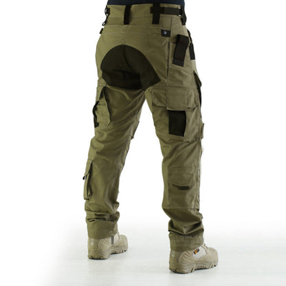Crestsport Outdoor Split Joint Loose Men's Pants Tactical Pants