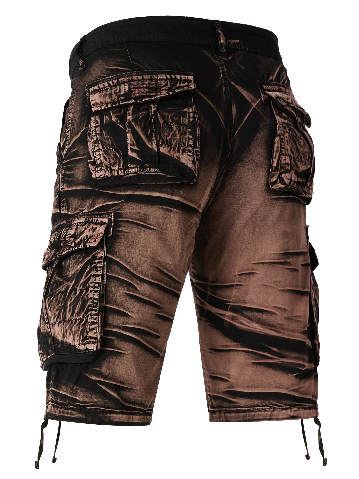 Crestsport Camo Pattern Cotton Cargo Shorts