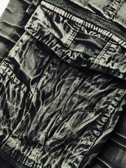 Crestsport Camo Pattern Cotton Cargo Shorts