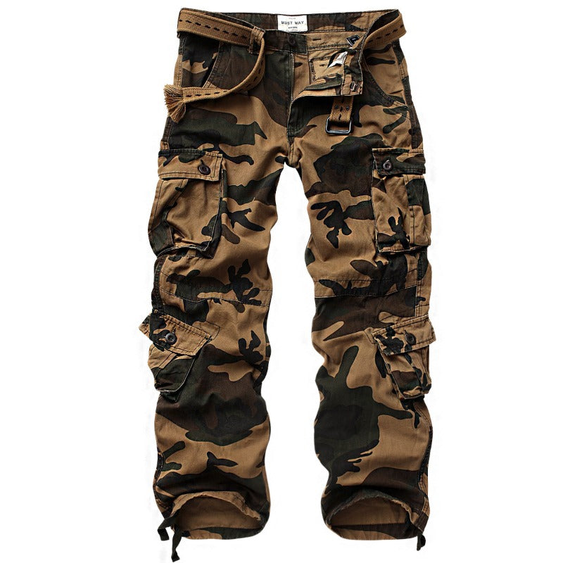 Men's Outdoor Multi-Pocket Cargo Pants - Free Shipping