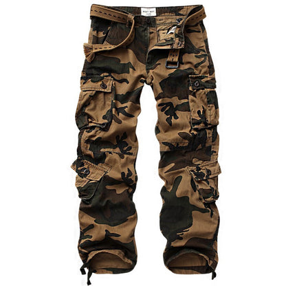 Men's Outdoor Multi-Pocket Cargo Pants - Free Shipping