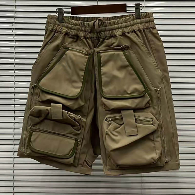 Outdoor Multi-pocket Tooling High Street All-match Sports Men's Shorts
