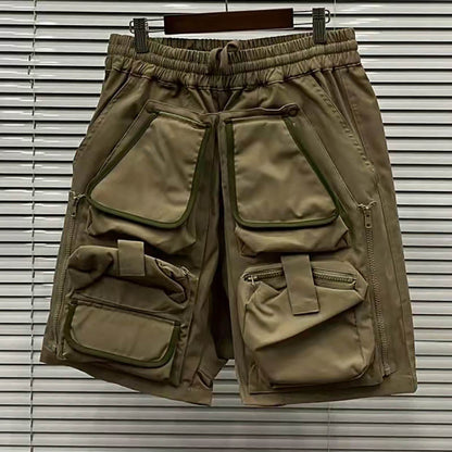 Outdoor Multi-pocket Tooling High Street All-match Sports Men's Shorts