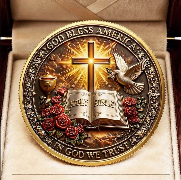 🏆LAST DAY  60% OFF - ✝️ Faith & Freedom Anniversary Coin