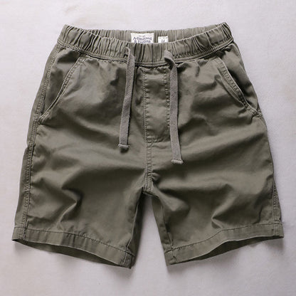Men's outdoor Leisure Elastic Waist Beach Shorts