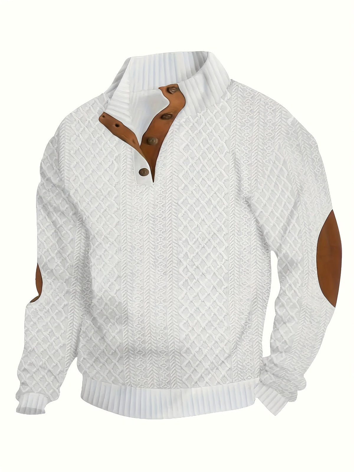Men’s Stand Collar Casual Shirt – Modern Outdoor Style