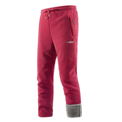 Unisex Warm and Durable Sherpa-Lined Fleece Pants