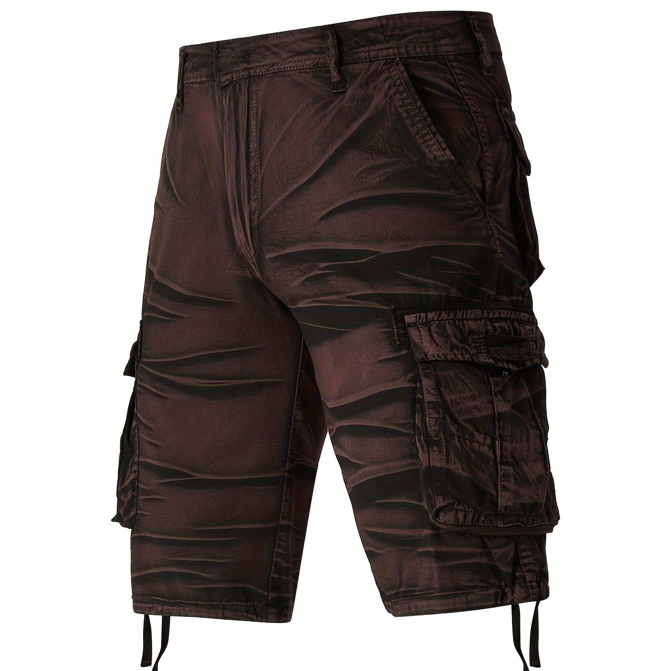 Crestsport Camo Pattern Cotton Cargo Shorts