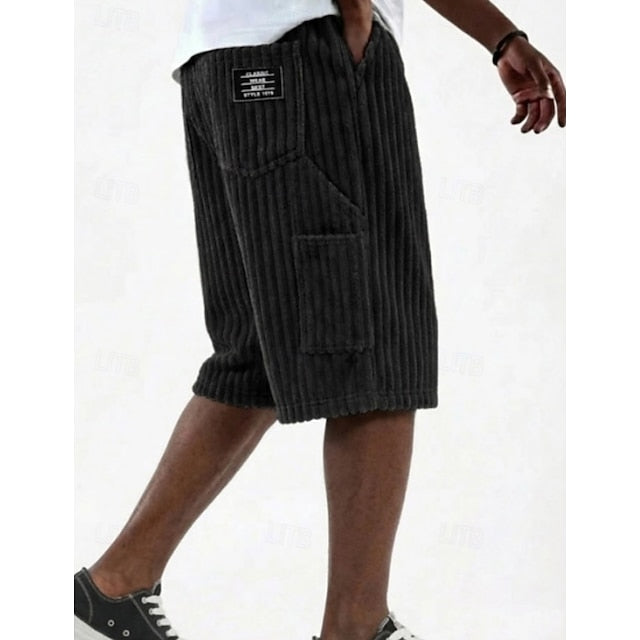 Corduroy Collection: Men's Casual Shirt, Trousers & Shorts – Classic Style for Daily & Outdoor