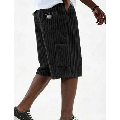 Corduroy Collection: Men's Casual Shirt, Trousers & Shorts – Classic Style for Daily & Outdoor