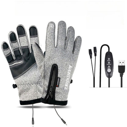 Crestsport™ Outdoor Heated Gloves Windproof and Waterproof