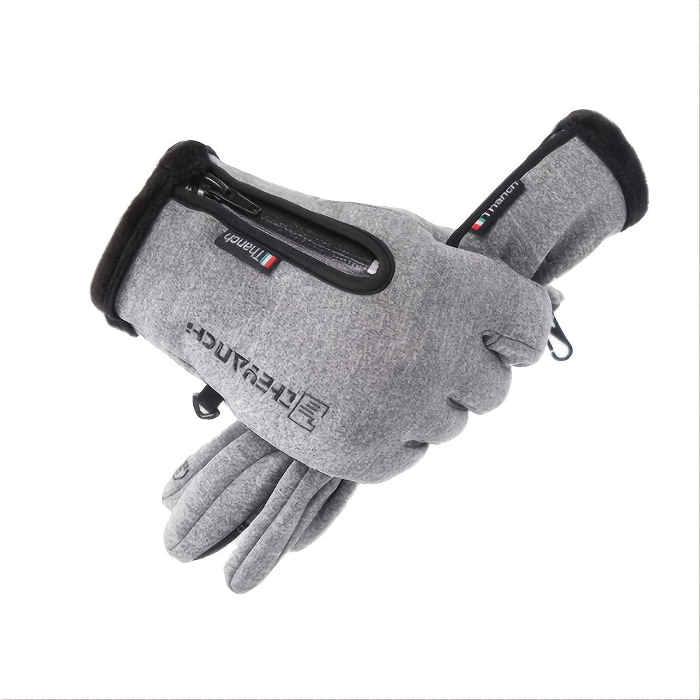 Crestsport™ Winter Waterproof Touchscreen Windproof Thermal Gloves