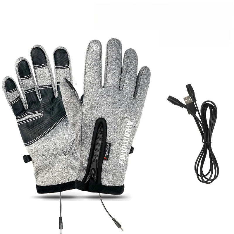 Crestsport™ Outdoor Heated Gloves Windproof and Waterproof