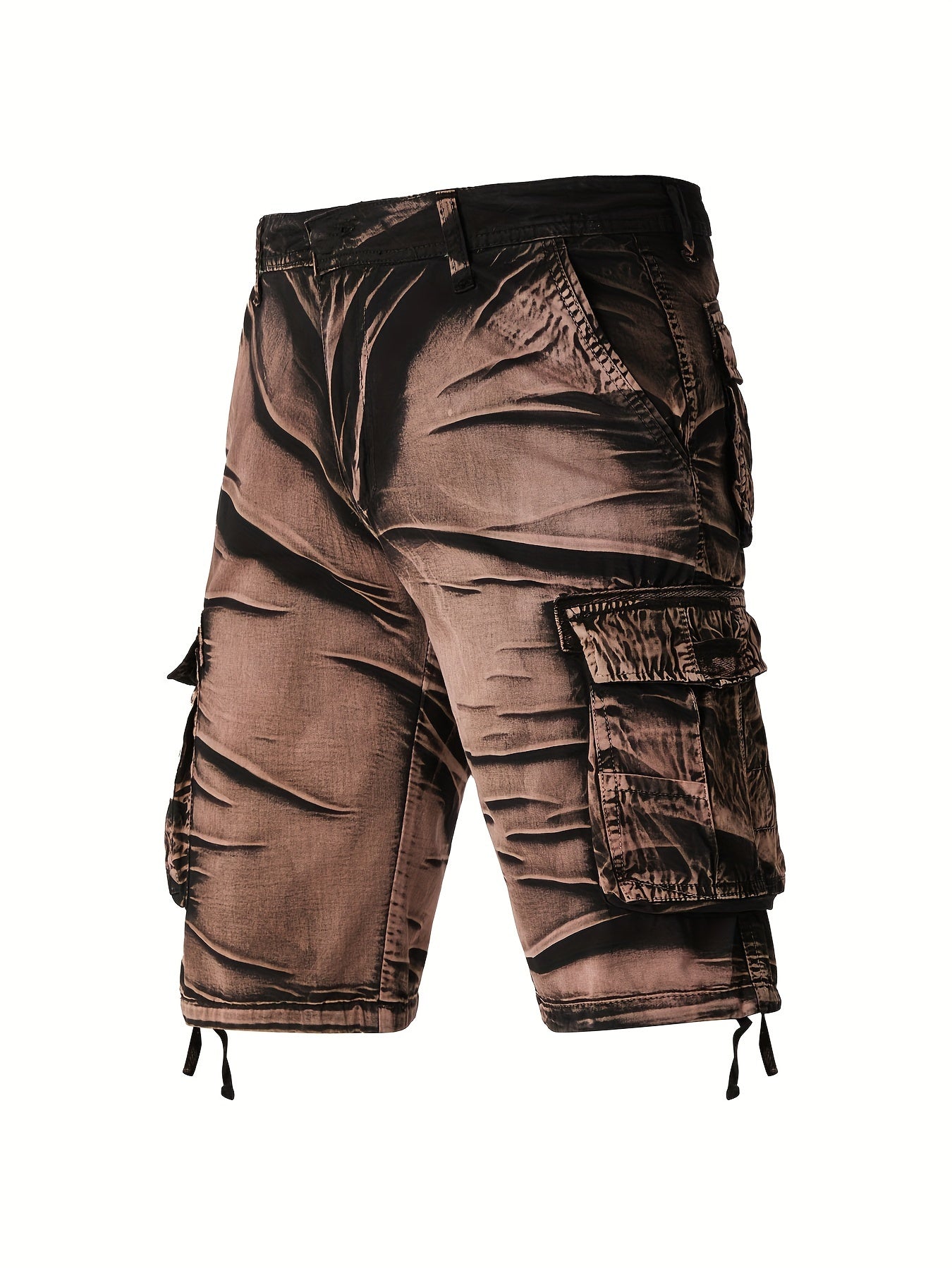Crestsport Camo Pattern Cotton Cargo Shorts