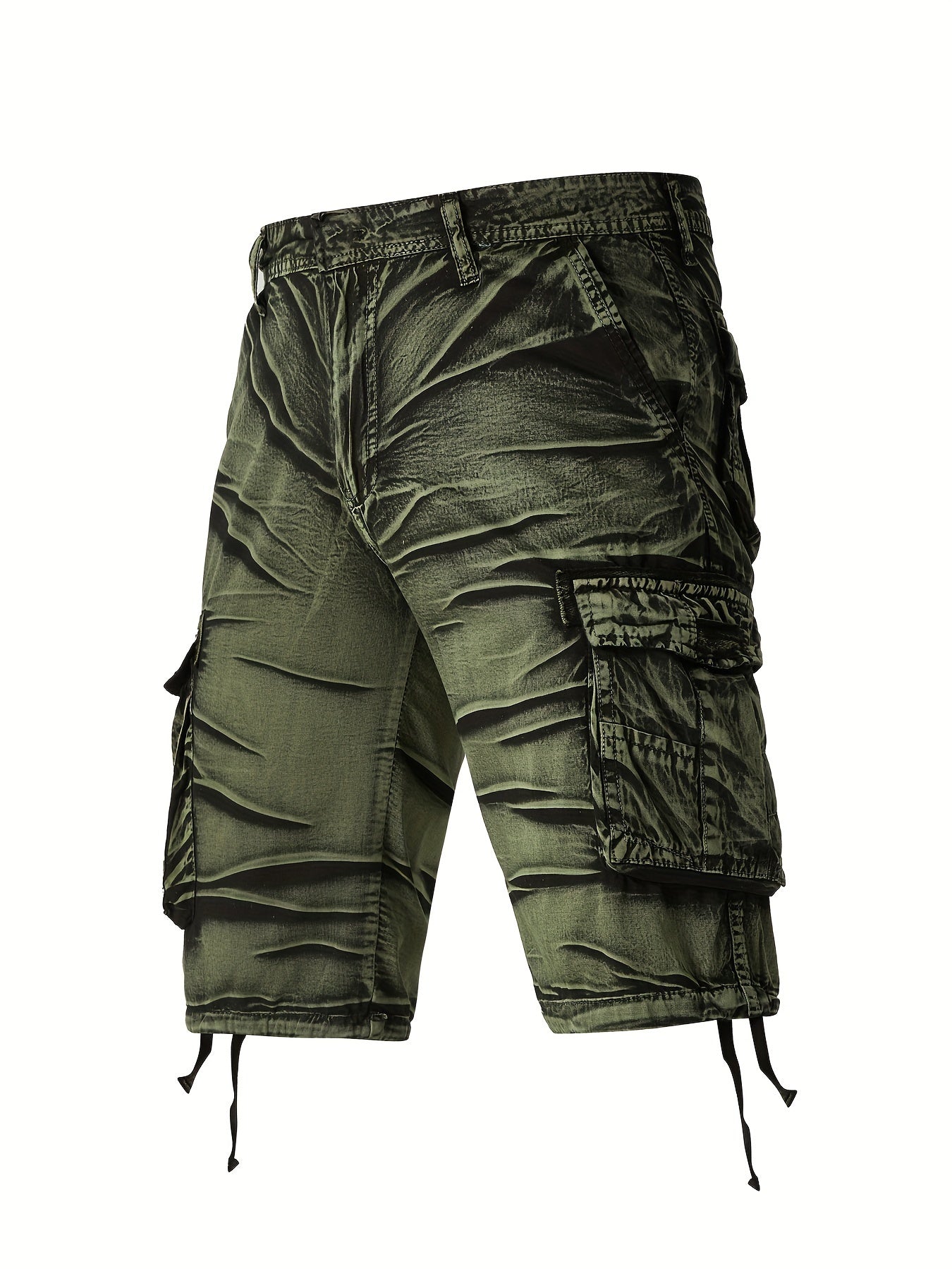 Crestsport Camo Pattern Cotton Cargo Shorts