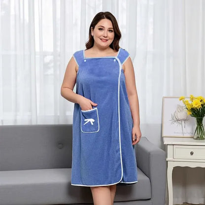 🏆 50K+ SOLD! 49% OFF✨ Plus Size Women's Wearable Shower Skirt