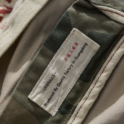 Classic Camo Men's Japanese Multi-pocket Design Outdoor Shorts