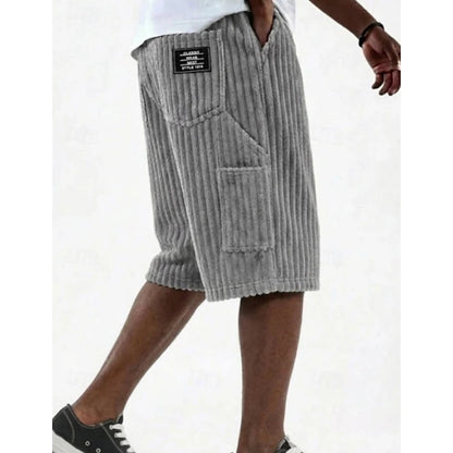 Corduroy Collection: Men's Casual Shirt, Trousers & Shorts – Classic Style for Daily & Outdoor
