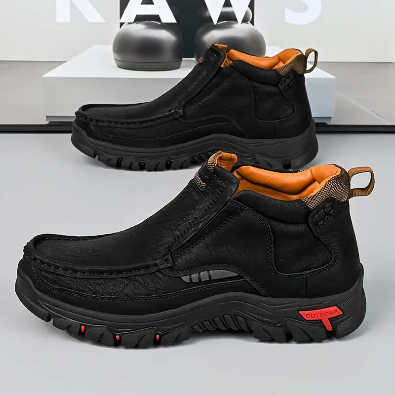 Waterproof Non-Slip Ankle Boots – Soft Comfort & Orthopedic Support