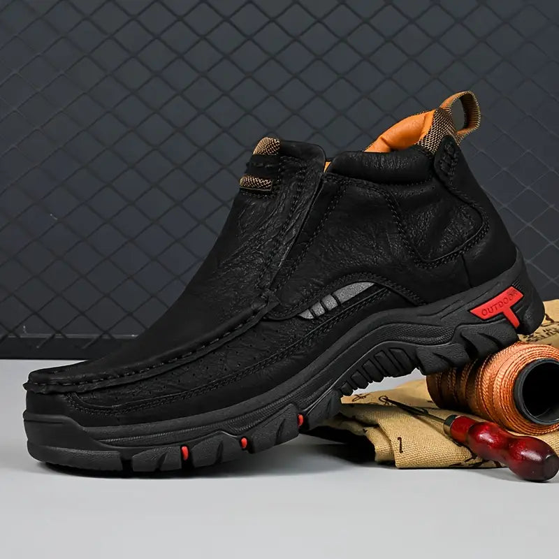 Waterproof Non-Slip Ankle Boots – Soft Comfort & Orthopedic Support