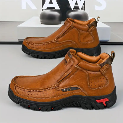 Waterproof Non-Slip Ankle Boots – Soft Comfort & Orthopedic Support