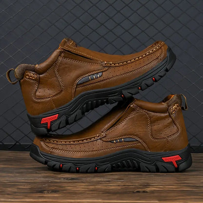Waterproof Non-Slip Ankle Boots – Soft Comfort & Orthopedic Support