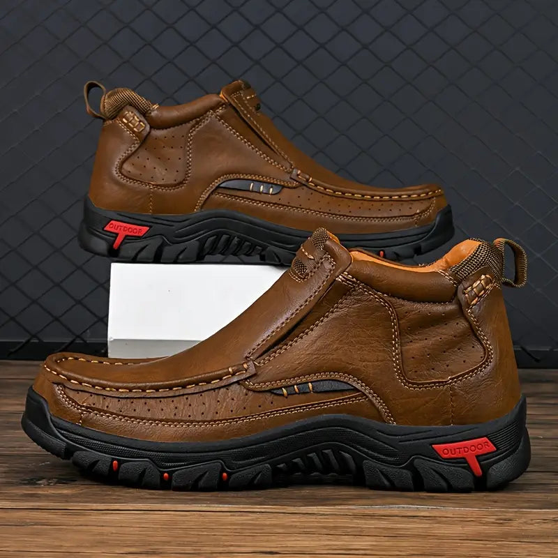 Waterproof Non-Slip Ankle Boots – Soft Comfort & Orthopedic Support
