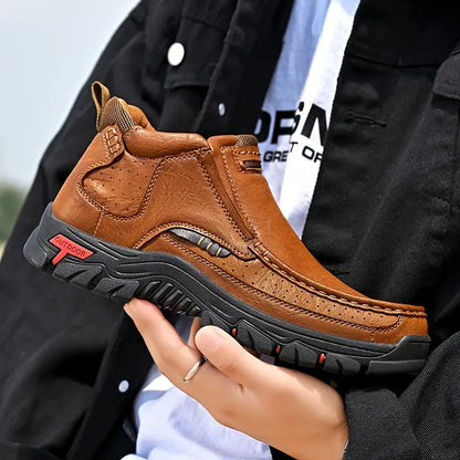 Waterproof Non-Slip Ankle Boots – Soft Comfort & Orthopedic Support