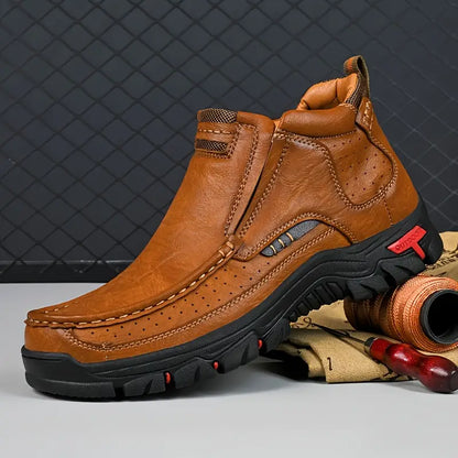 Waterproof Non-Slip Ankle Boots – Soft Comfort & Orthopedic Support