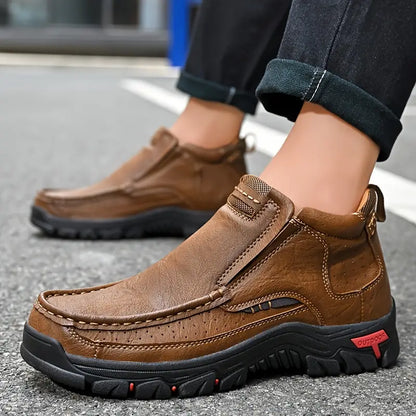 Waterproof Non-Slip Ankle Boots – Soft Comfort & Orthopedic Support