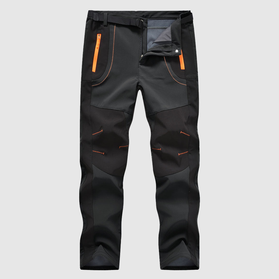 Men's Outdoor Snow Ski Water Resistant Fleece Lined Pants