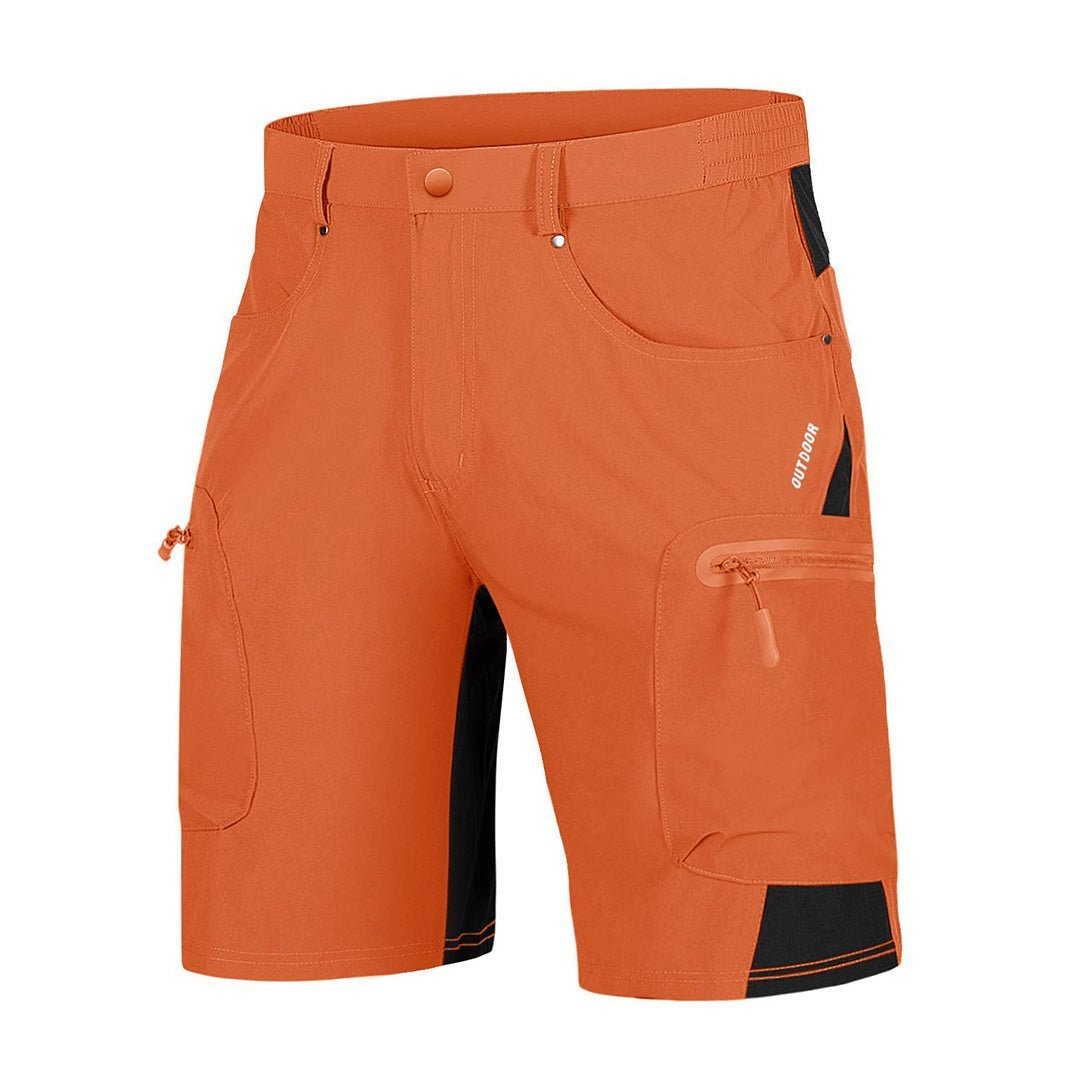 Men's Quick Dry Multi Pockets Hiking Cargo Shorts