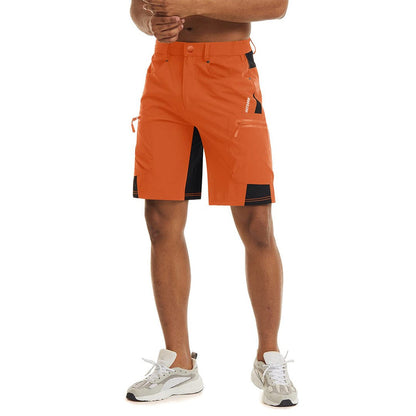 Men's Quick Dry Multi Pockets Hiking Cargo Shorts