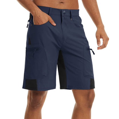 Men's Quick Dry Multi Pockets Hiking Cargo Shorts