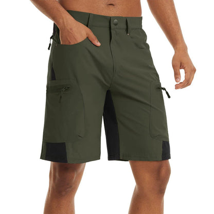 Men's Quick Dry Multi Pockets Hiking Cargo Shorts