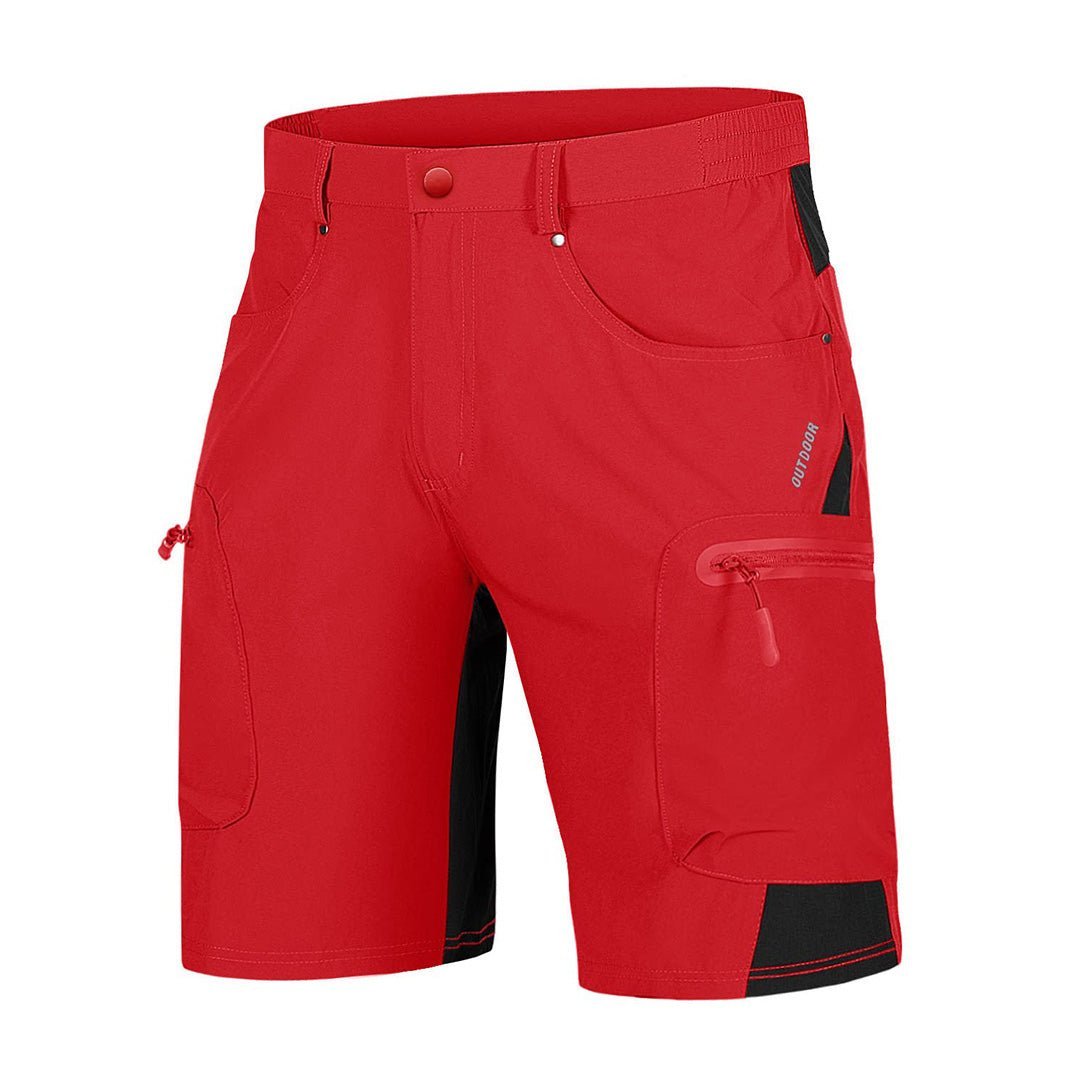 Men's Quick Dry Multi Pockets Hiking Cargo Shorts