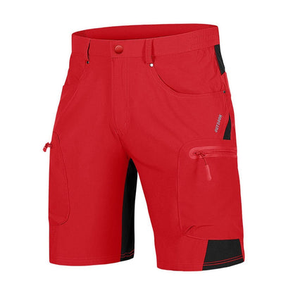 Men's Quick Dry Multi Pockets Hiking Cargo Shorts