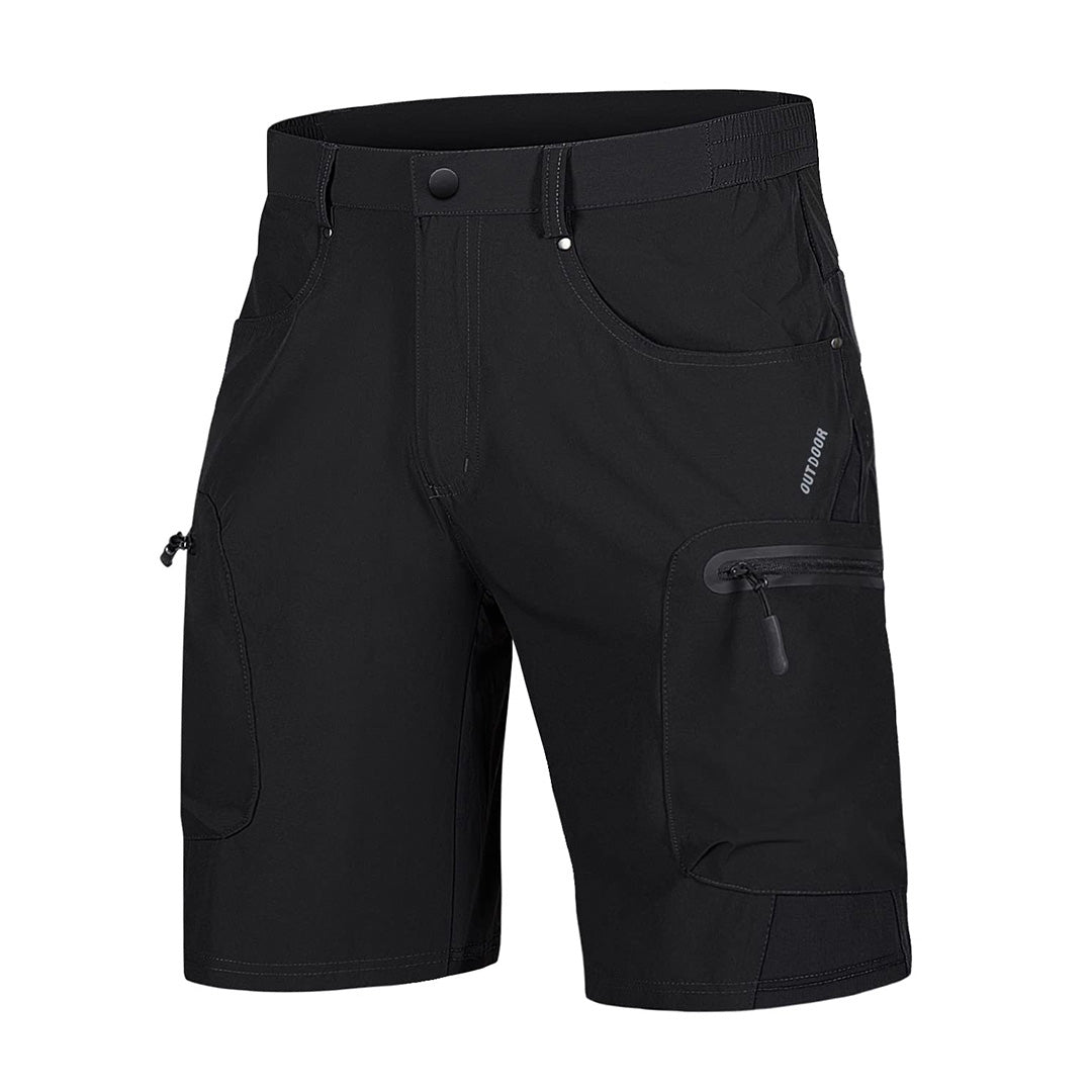 Men's Quick Dry Multi Pockets Hiking Cargo Shorts