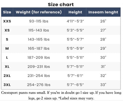 Crestsport™ Fleece Thermal-Pants Unisex