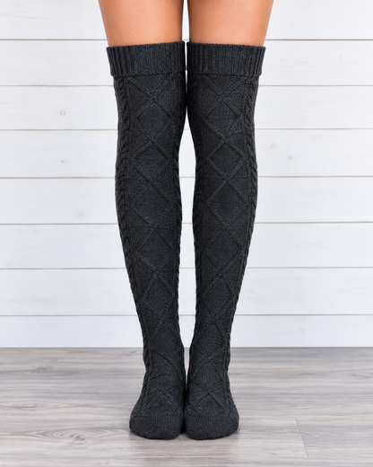 Over Knee Knit Sock