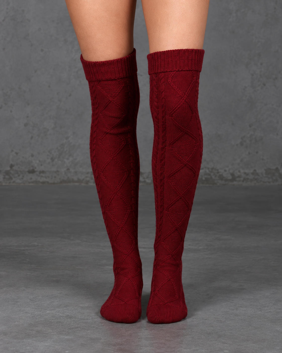 Over Knee Knit Sock