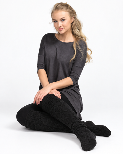 Over Knee Knit Sock