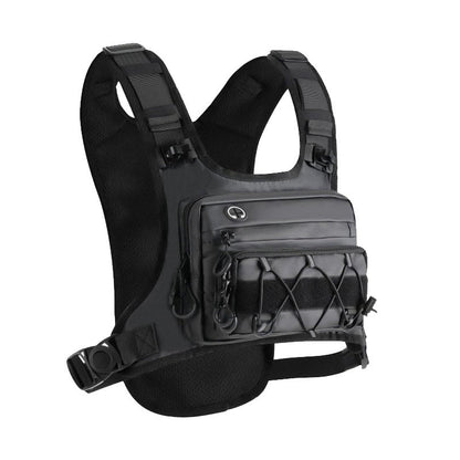 🔥50% OFF🔥Front & Back Cycling Vest Pack for Men – Hydration Ready, 3L Storage, Breathable Mesh 🏃