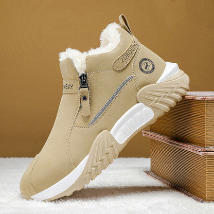 Men's Warm Fleece-Lined Winter Ankle Boots