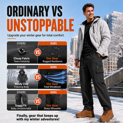 Men’s Windproof Thermal Outdoor Pants