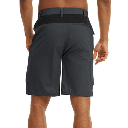 Men's Quick Dry Multi Pockets Hiking Cargo Shorts
